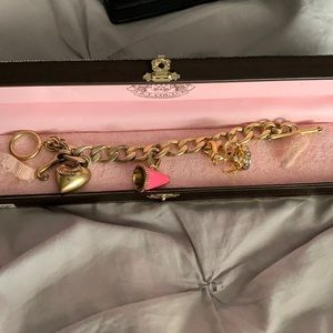 Juicy couture charm bracelet
